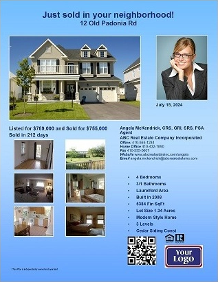 Sample #1 of sold flyer